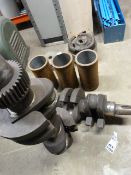 *Assorted Cranks, Cylinder Liners, Gears etc