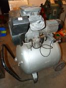 *Atlas Copco Airlet Model LE6 Twin Cylinder Compressor Mounted on Receiver