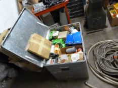*Aluminium Storage Box Containing Oil and Fuel Filters, Reinforced Airline etc