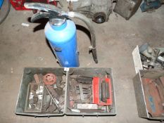 *2 Boxes of Lathes and Tooling and Dry Powder Fire Extinguisher