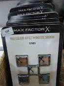 *18 x 5 Pack Max Factor Colour Eye Shadows