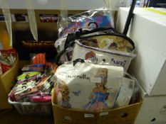 8 Smiffy's Fancy Dress Costumes - Cinderella, Granny Wolf, Lady Pirates etc and Basket containing