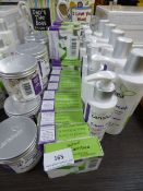 *Quantity of Natural Carishea Soaps, Moisturizers and Bath Salts