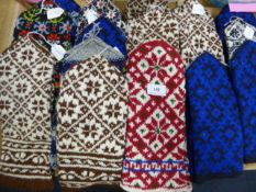 *16 PAIRS OF NORWEGIAN MITTENS RRP 32.50 EACH