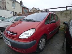 CITROEN ZARA PICASSO REG:Y639LUG