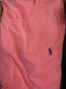 *3 XL Pink Ralph Lauren T-Shirts