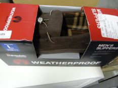 *Pair of Gent's Thinsulate Weather Proof Slippers Size 10-11