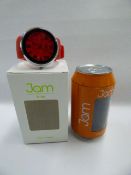 Jam Time Watch with Red Face and Red Strap