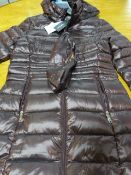 *Andrew Mark Packable Premium Down Jacket - Large Maroon