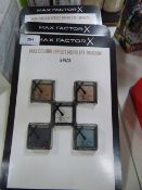 *6 Max Factor Eye Shadow 5 Packs