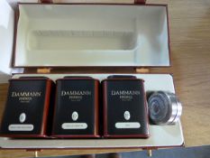 *Dammann Presentation Box containing 3 Canisters of Luxury Teas and Infuser