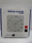 *VINTAGE SQUARE GLASS CLOTH