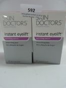 *2 x 10ml Skin Doctors Instant Eye Lift