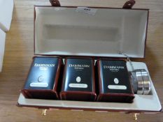 *Dammann Presentation Box containing 3 Canisters of Luxury Teas and Infuser