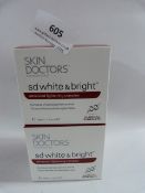*2 x 50ml Skin Doctors Esti White & Bright