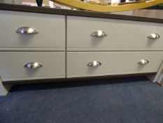 *Grey and Dark Wood Media Unit