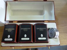 *Dammann Presentation Box containing 3 Canisters of Luxury Teas and Infuser