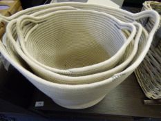 *3 Rope Effect Storage Basket