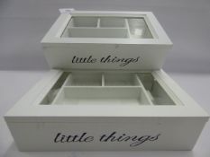 *2 LITTLE THINGS JEWELLERY BOXES