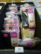 *19 Packs of 3 Camille Assorted Ladies Underwear - Mixed Colors and Sizes