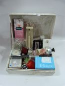 *Box containing Quantity of Scented Candles - Cosmetics etc