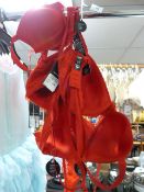 *4 Camille Red Bras - Assorted Sizes