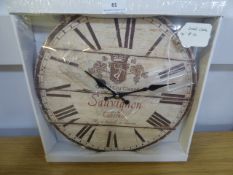 *SMALL WALL CLOCK