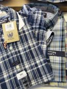*3 Small Checked Shirts - Assorted Colours
