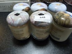 *6 H & H Scented Candles