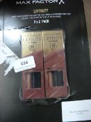 *Max Factor Lipfinity Lipsticks