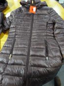 *Andrew Mark Packable Premium Down Lady's Jacket - Maroon Medium