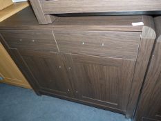*2 Door Sideboard Unit in Dark Wood Finish