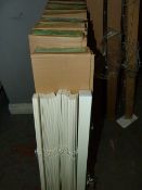 *8 x 35mm Wood Venetian Blinds 80 x 130cm - Colour Chalk