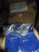 *Box containing 20 Bench Mark T25 Royal Blue Size Regular Working Trousers