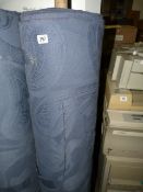 1 Roll of Self Patterned Blue Upholstery Fabric