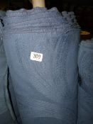 1 Roll of Self Patterned Blue Upholstery Fabric