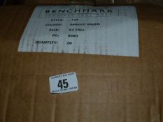*Box containing 20 Pairs of Bench Mark T25 Spruce Green Working Trousers Size 52 Tall