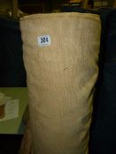 Roll of Gold Floral Style Upholstery Fabric