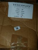 *Box containing 15 Pairs of Bench Mark T30 Black Size 50 Regular Working Trousers