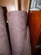 Roll of Purple Upholstery Material