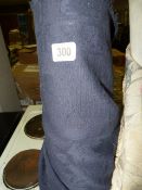 Roll of Self Patterned Blue Upholstery Fabric