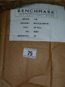 *Box containing 20 Pairs of Bench Mark T26 Bottle Green Size 34 Tall Working Trousers
