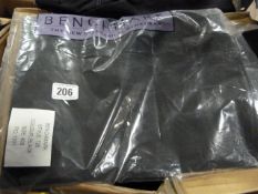 *Box containing 11 Pairs of Bench Mark Style T25 Size 40 S, Black Work Trousers