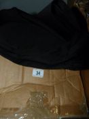 *Box containing 10 Pairs of Bench Mark T30 Black Size 48 Tall Working Trousers