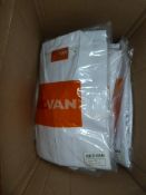 *Box containing White Overalls