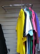 *9 Assorted Polo Shirts in Various Colours and Sizes