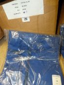 *Box containing 17 Pairs of Bench Mark T30 Royal Blue Size 38 Regular  Working Trousers