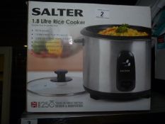 *Salter 1.8L Rice Cooker