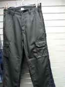 *4 Pairs of Black, 1 Pair of Blue Combat Style Working Trousers