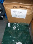 *Box containing Bench Mark T2 Bottle Green Size 32 Regular Working Trousers